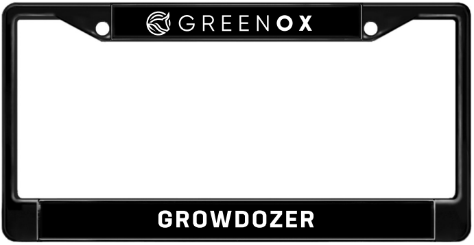 Green Ox - Metal License Plate Frame